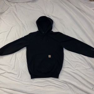 Carhartt black rain-defender hoodie